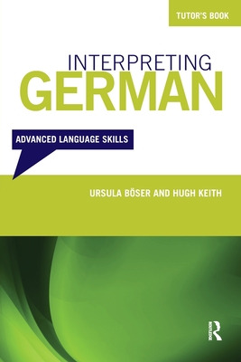 Libro Interpreting German-tutors Bk - Boser, Ursula