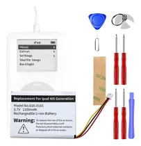 Comprar Batería De Repuesto 1200 Mah Para iPod Classic 4ª Generación