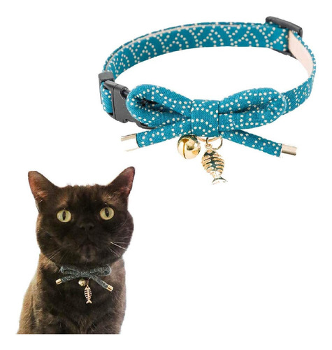 Collar Para Gato Con Dije De Pez Zen Necoichi