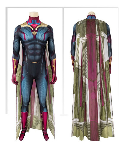 Avengers Cos Usam Macacão Collant Com O Mesmo
