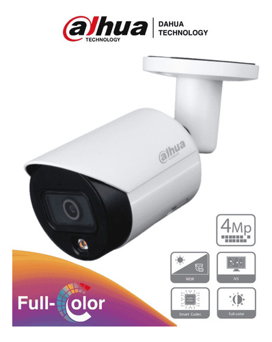 Camara Ip Dahua Ipc-hfw2439sn-sa-led-s2 Bullet 4mp Full-colo