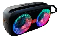 Comprar Parlante Portatil Bluetooth Luz Rgb Con Parlante Y Subwoofer Color Negro