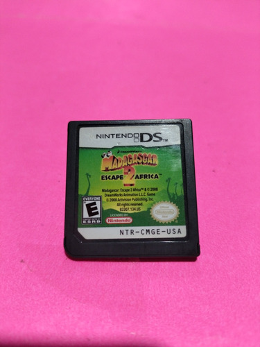 Videojuego Madagascar 2 Nintendo Ds (Usado)