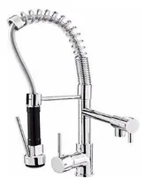 Comprar Monocomando Cocina Cheff Con Extensible 2 Canillas 5 Garanti