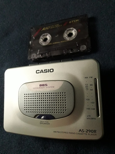 Walkman Casio Mod.as-290r De Coleccion 
