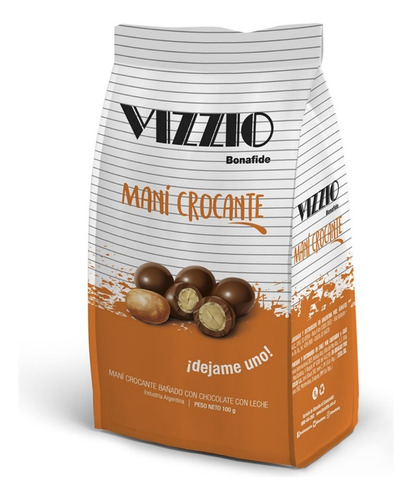 Vizzio Bonafide Maní Crocante 100g.