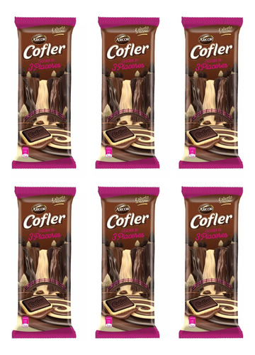 Chocolate Macizo Cofler 55grs | Pack X6 Unidades