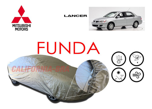 Funda Cubierta Lona Cubre Mitsubishi Lancer 2004-2007