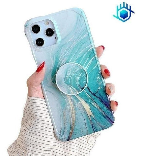 Case Marmol Compatible Con iPhone Oceano Hombre Mujer 360