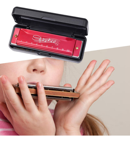 Juguete De Juego De Instrumentos Musicales, Material Rojo