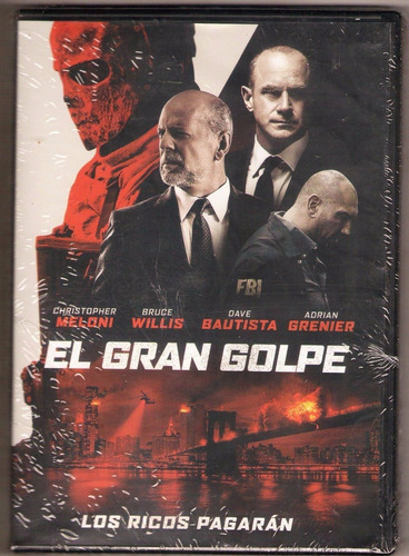 Dvd Original El Gran Golpe - Willis Meloni - Sellada!