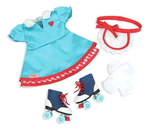Our Generation - Conjunto Camarera Retro Con Patines