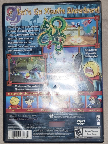 Duelo Xiaolin Para Ps2 Original (Usado)