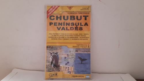 Chubut Peninsula De Valdez Circuitos Turísticos Mapa