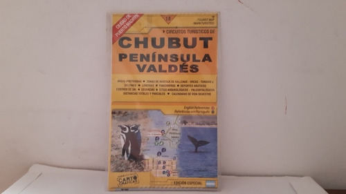 Chubut Peninsula De Valdez Circuitos Turísticos Mapa