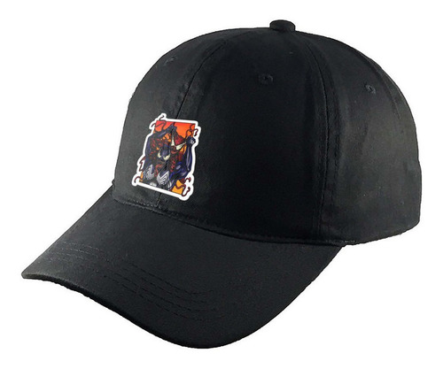 Gorra Clasica Algodón Negra Spiderman R32