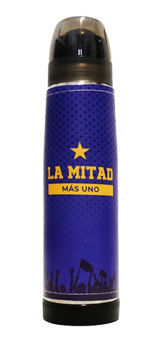 Imagen 7 de 7 de Equipo De Mate Madera Completo Kit Azul Y Oro Lumilagro Set