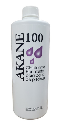 Clarificante Floculante P/ Agua De Piscinas Akane X 1 Lt