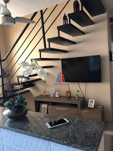Imagem 2 de 28 de Cobertura Com 3 Dormitórios À Venda, 119 M² Por R$ 320.000,00 - Vila Belvedere - Americana/sp - Co0008