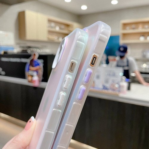 Y 2 Piezas Cáscara Para iPhone 13/14/15 Matte Funda