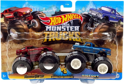  Monster Trucks - Monstervette Vs Bigfoot