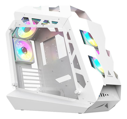 Gabinete Gamer Acegeek Vortex, Mid-tower, Lateral De Vidro