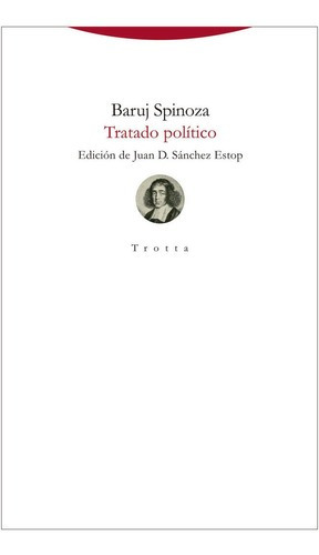 Libro Tratado Politico - Spinoza, Baruj