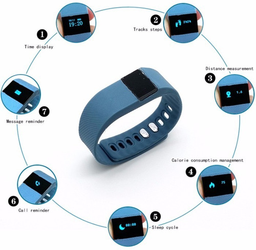 Reloj Smart Watch Tw64s Smartband Sensor Cardíaco Bluetooth