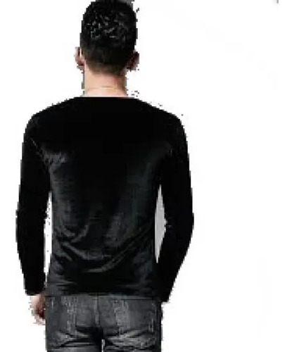 Playera Para Hombre Suave Y Sensual Terciopelo Mc Blck 2 | Meses sin  intereses