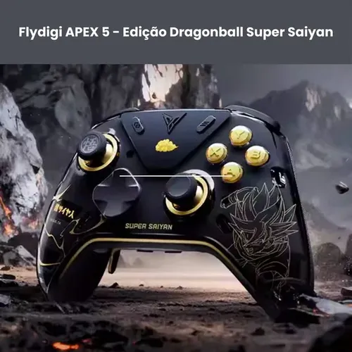 Flydigi APEX 5 コントローラー ドラゴンボール Jogador De Controle Flydigi Apex 5 Dragon Ball Super Saiyan