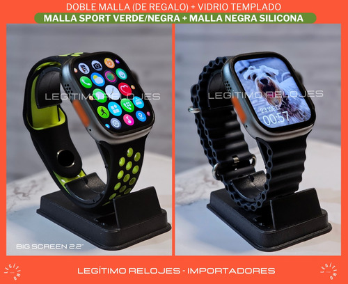 Imagen 5 de 10 de Smartwatch W68+ Ultra Sport Reloj Inteligente Deportivo Orig