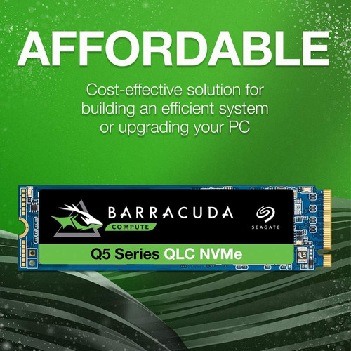 Ssd Interno Seagate Barracuda Q5 De 1 Tb - M.2 Nvme Pcie Gen