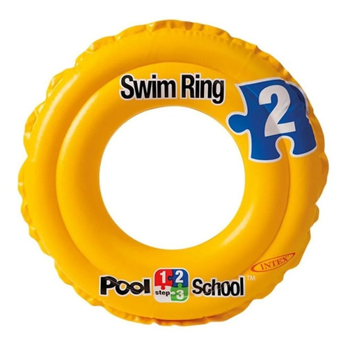 Flotador Piscina Redondo Swim Ring Pool School 58231