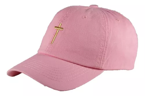 Contribuyente Rosa Persona responsable Gorra De Cruz Bordada | MercadoLibre 📦