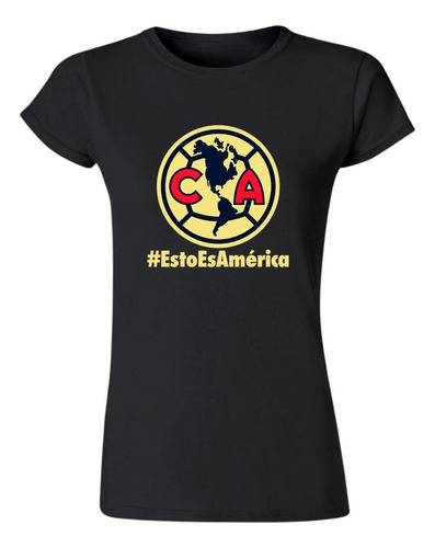 Playera Deportiva Mujer América Esto Es América