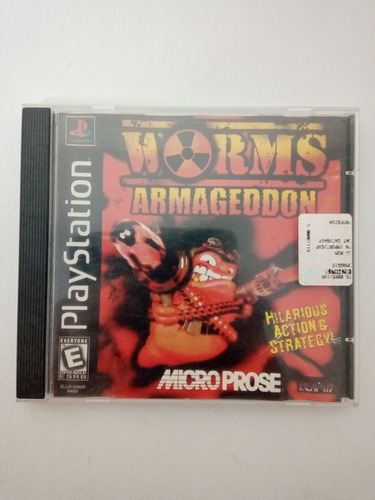 Juego Ps1 Worms Armageddon 