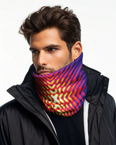 Neckwear Cuellera Doble Reversible Térmica Uv Multiuso Nexus Thermal Estampado / Liso Unico Adulto
