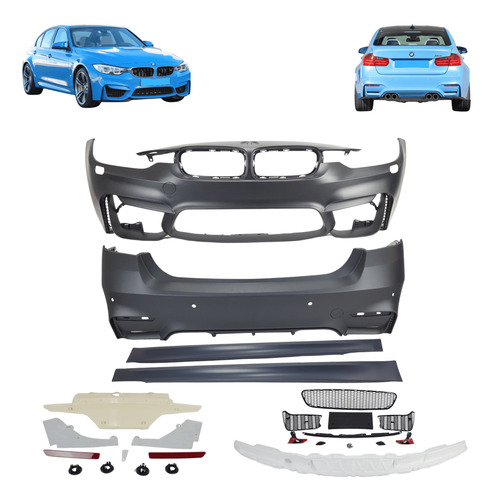 Body Kit Transformação M3 Performace Para Bmw F30 330i 2012