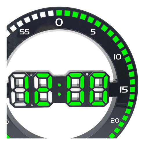 Reloj De Pared Digital Led Reloj Electrónico Oficina En
