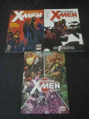 Pack Wolverine Y Los X-men - 3 Tomos (completo)