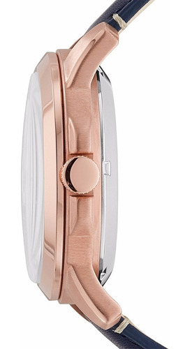 Reloj Fossil Me1162 Mov Twist Automatic Piel Azul Caballero