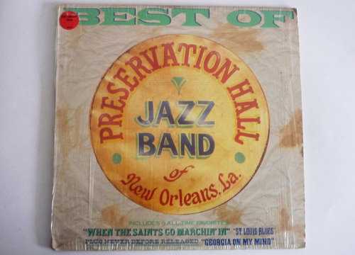 Best Of Preservation Hall Jazz Band - Lp Vinilo Acetato