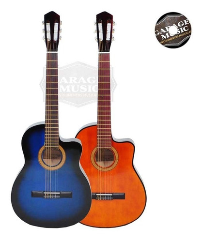 Guitarra Criolla Clasica Corte Funda Pua Garantia Curso Cd