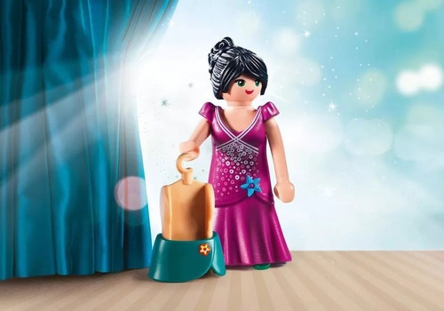 Imagen 3 de 6 de Playmobil Linea Fashion Girls - Moda Vestido Fiesta - 6881