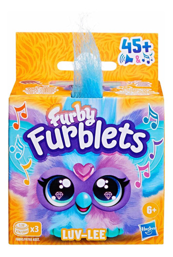 Furby Furblets Luv Lee Mini Friends 45 Sonidos Rock Music