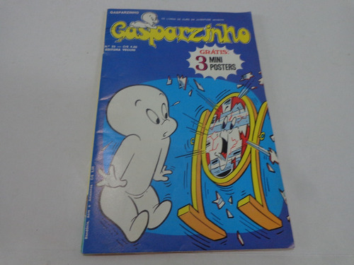 Gasparzinho Nº 23 Vecchi  Com 3 Mini Posters - 1976