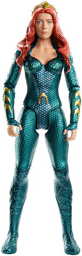 Boneco Articulado Aquaman True Moves Mera 30 Cm Mattel