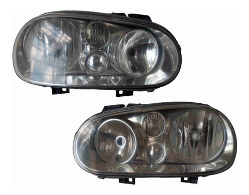 Faros Hella Usados Vw Golf A4 00-05 Blanco Mk4 Detalles C07 