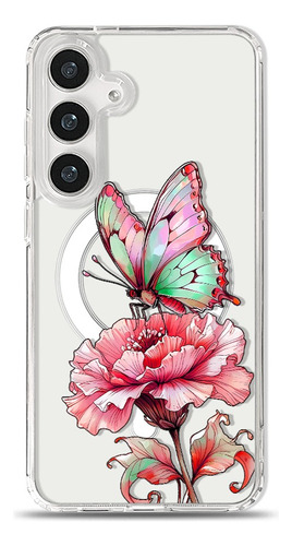 Funda Magnética Magsafe Para Samsung Galaxy S25 Ultra S24 Plus S22 S23 Fe A55 A56 5g