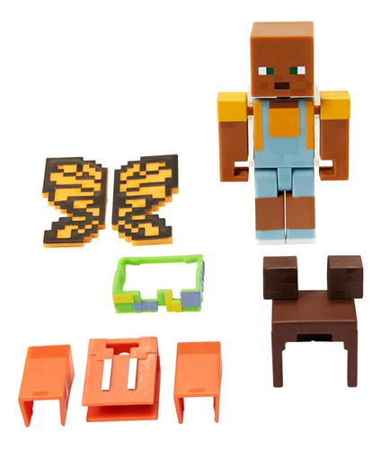 Figura De Acción Minecraft Creator Series Alas Amarillas